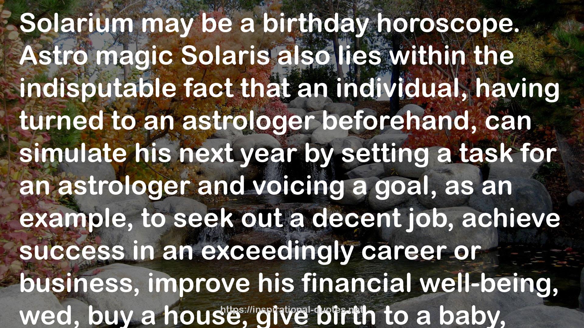 BIRTHDAY ASTROLOGY QUOTES