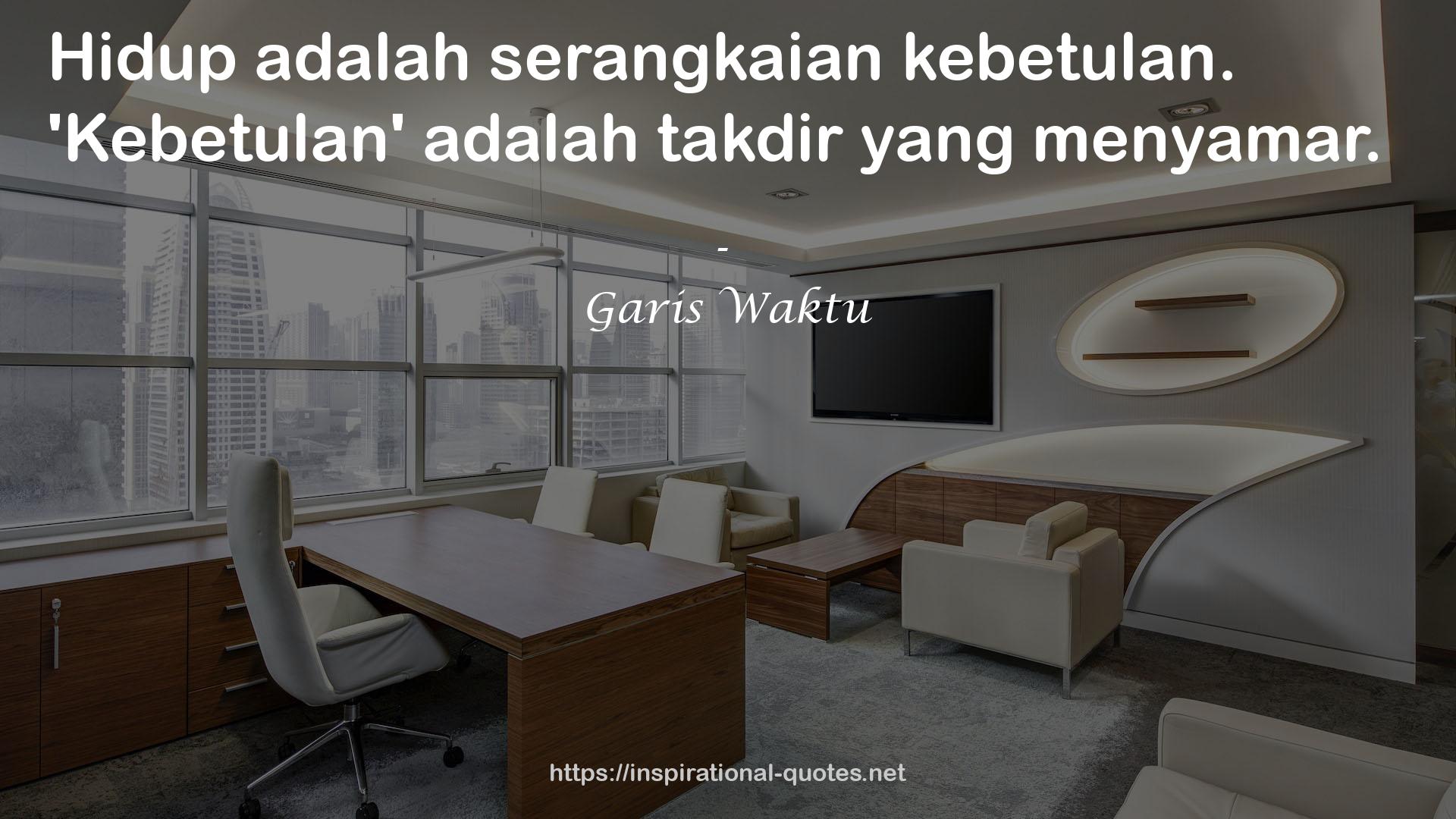 Garis Waktu QUOTES