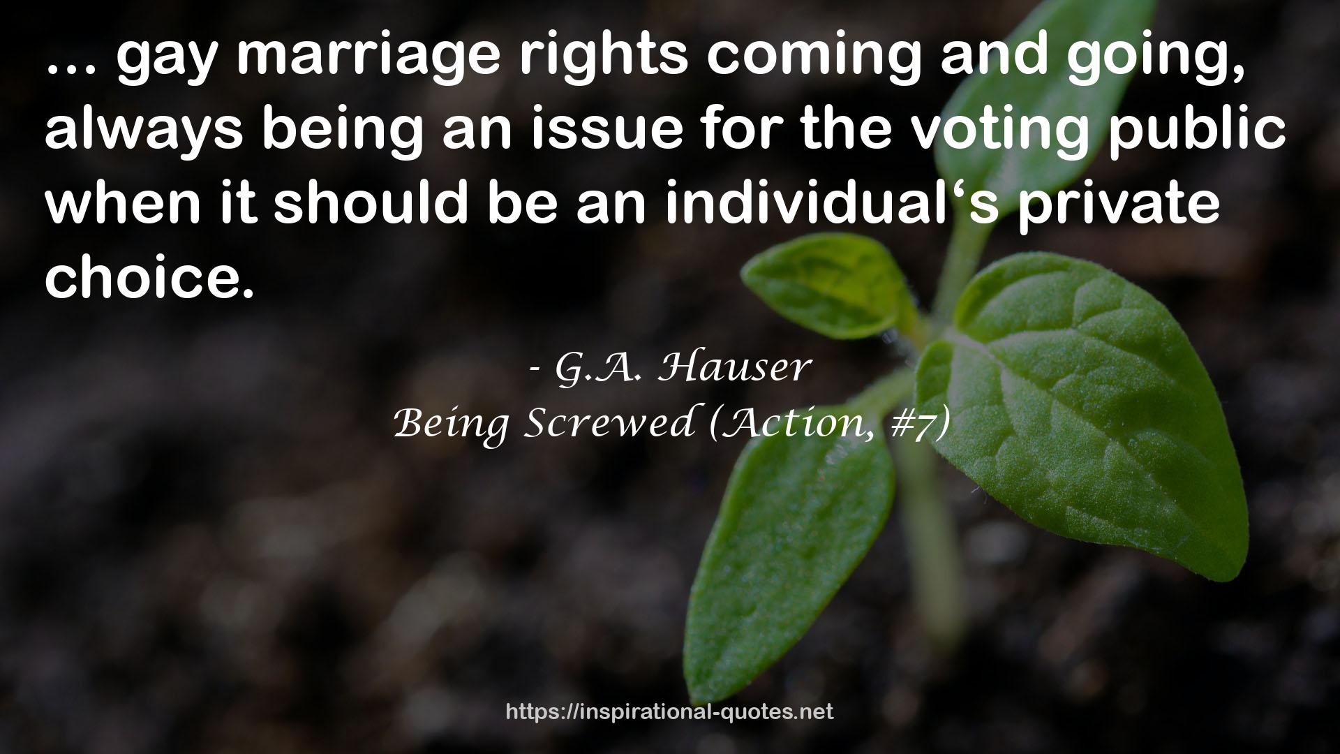 gay marriage rights  QUOTES