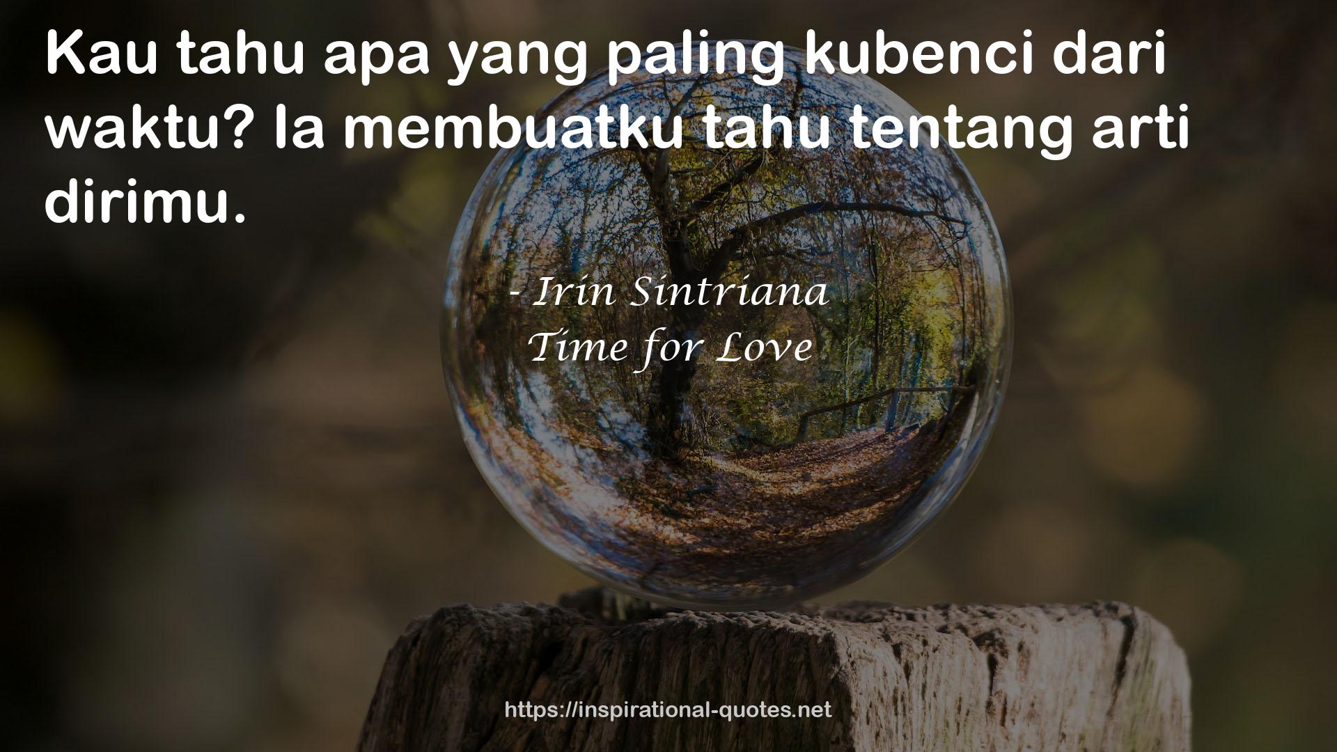 Time for Love QUOTES