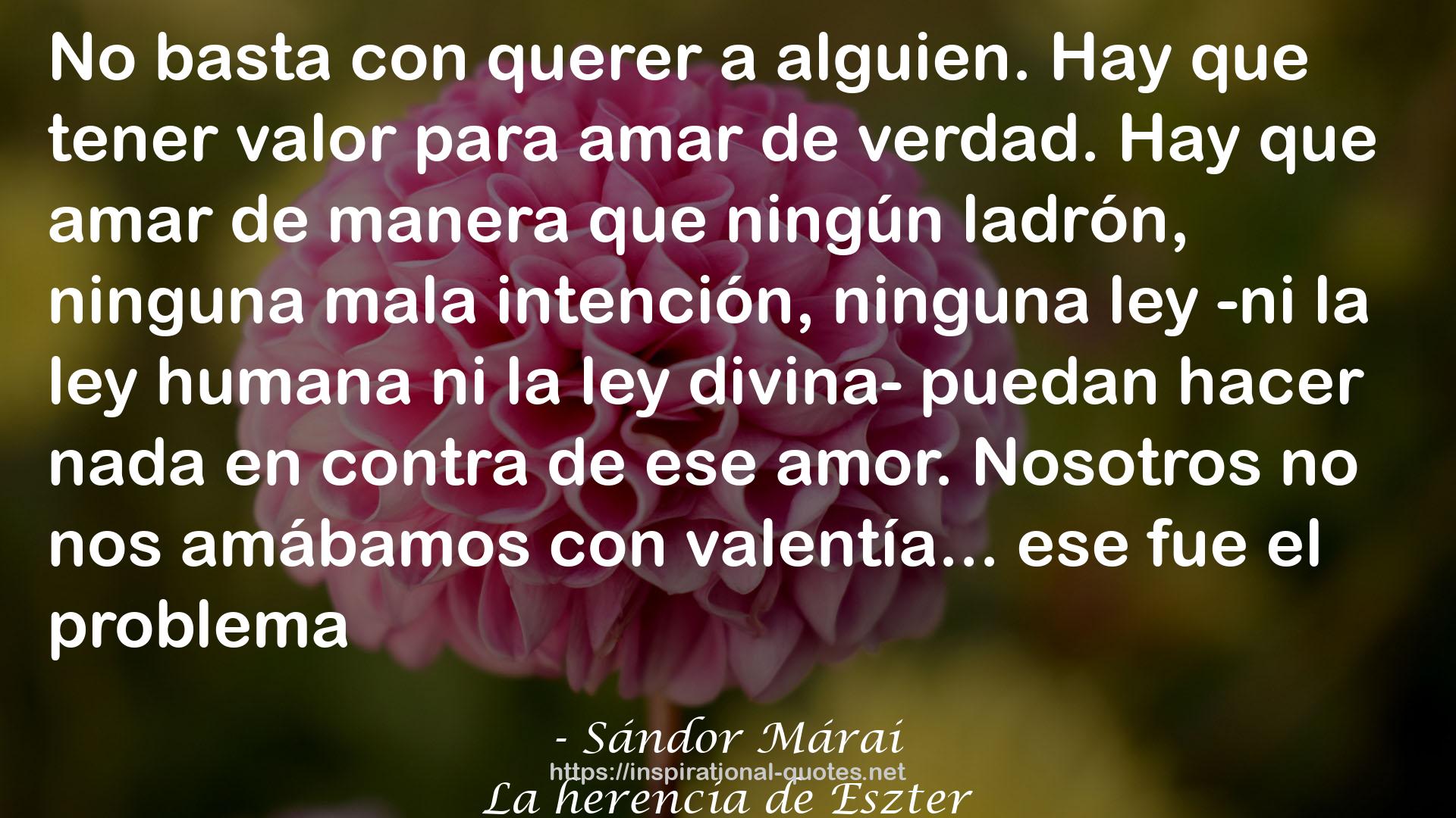 La herencia de Eszter QUOTES