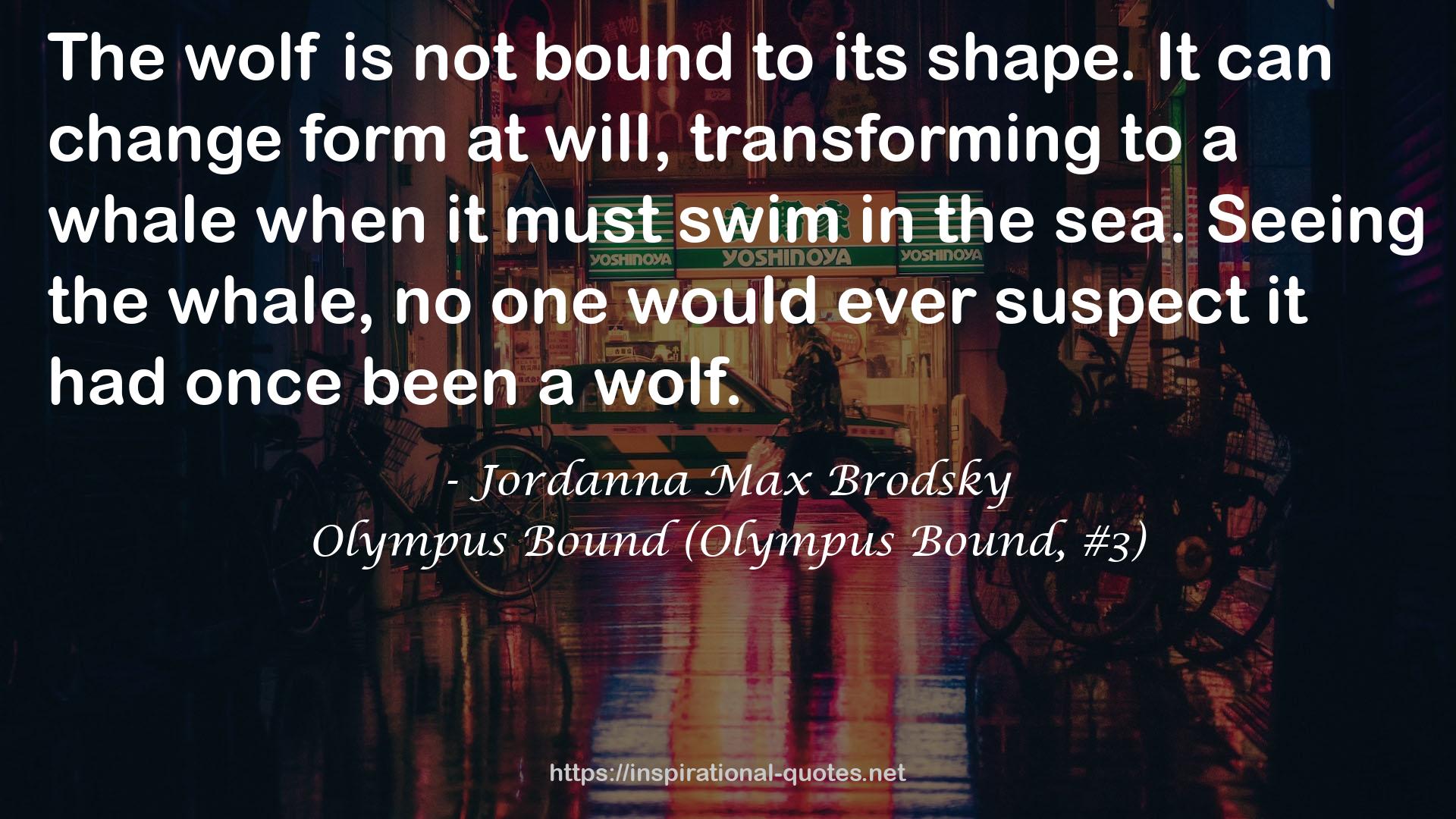 Olympus Bound (Olympus Bound, #3) QUOTES