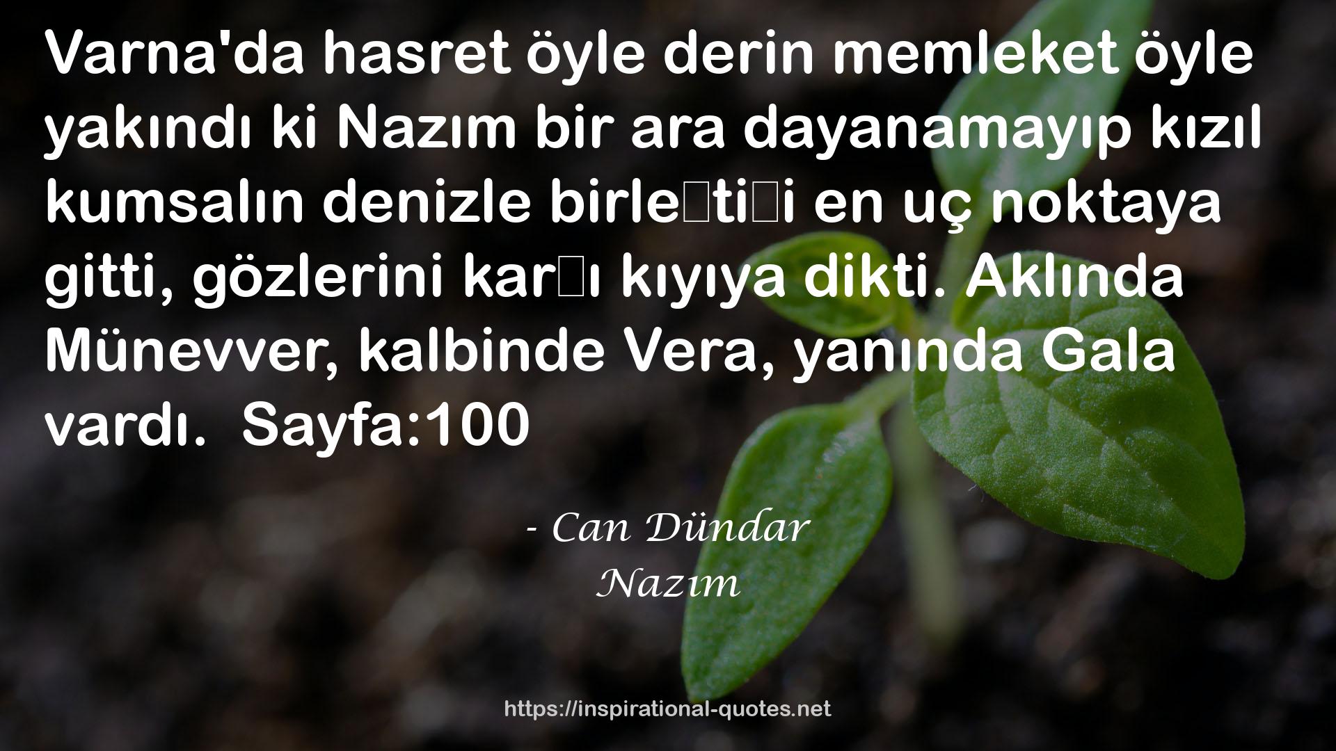 Nazım QUOTES