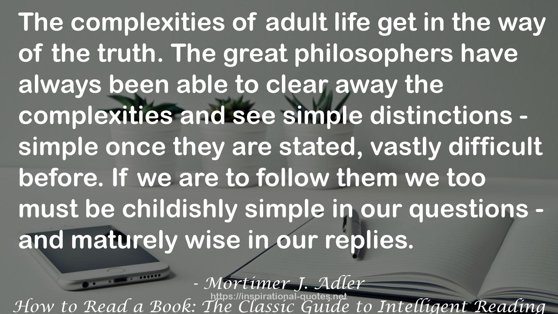 adult life  QUOTES