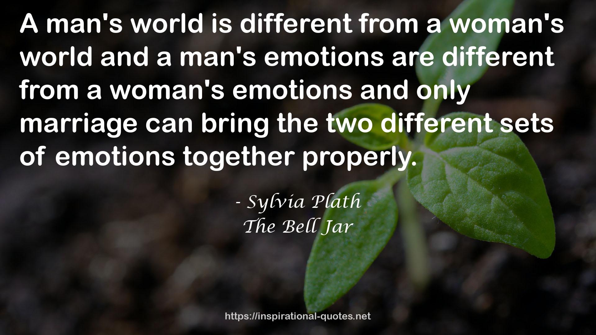 a woman's emotions  QUOTES