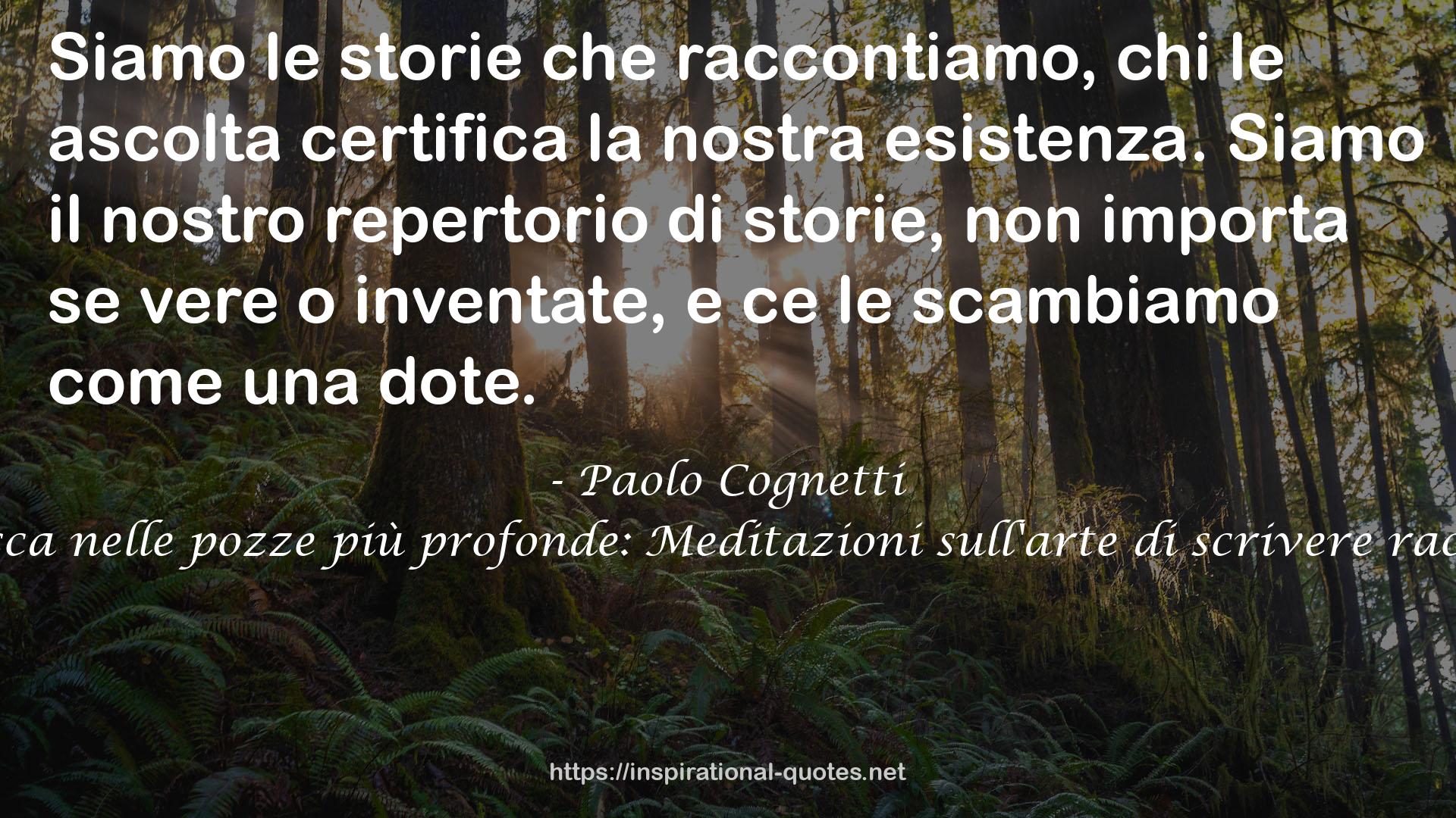 A pesca nelle pozze più profonde: Meditazioni sull'arte di scrivere racconti QUOTES