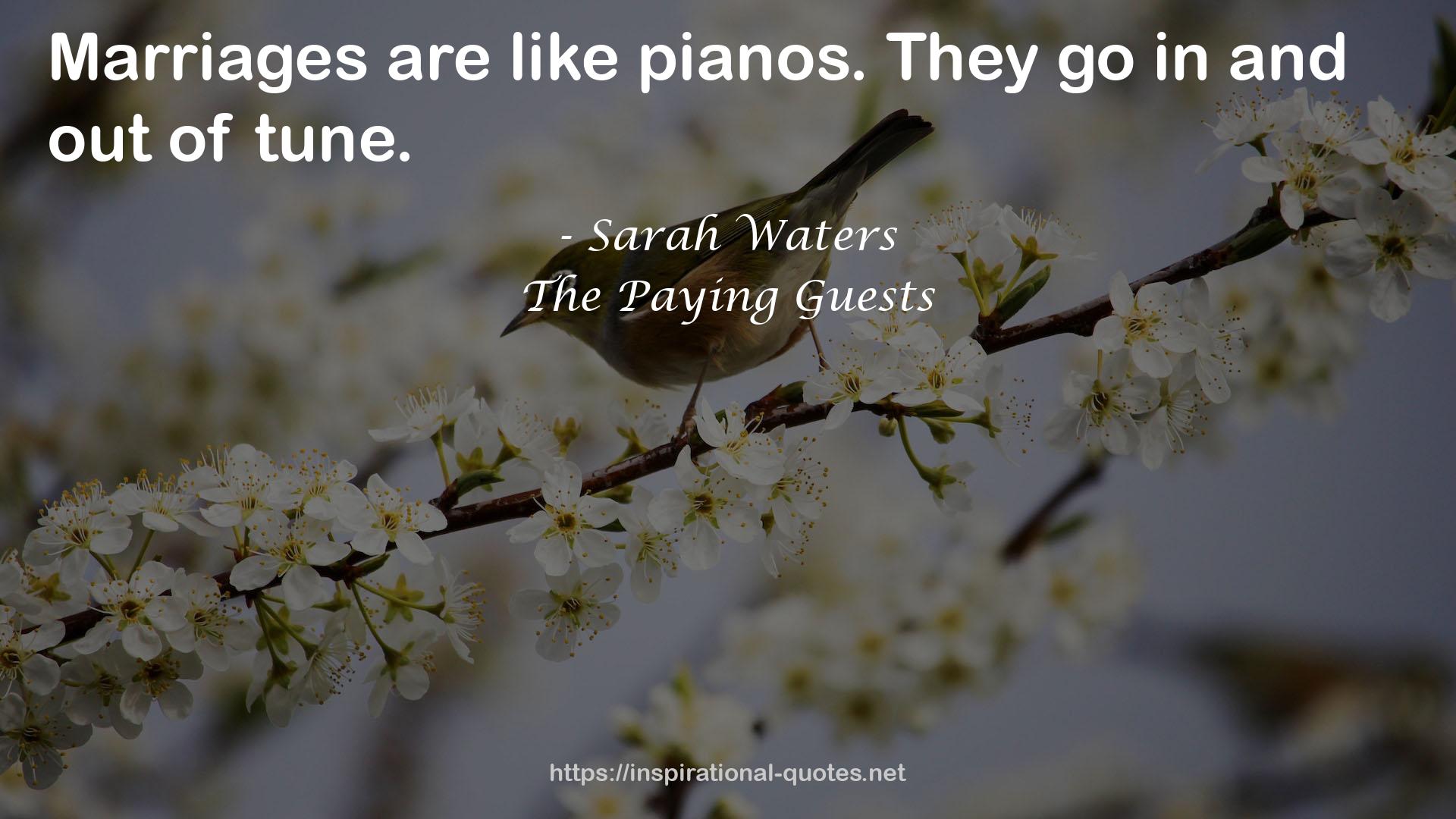 The Paying Guests QUOTES
