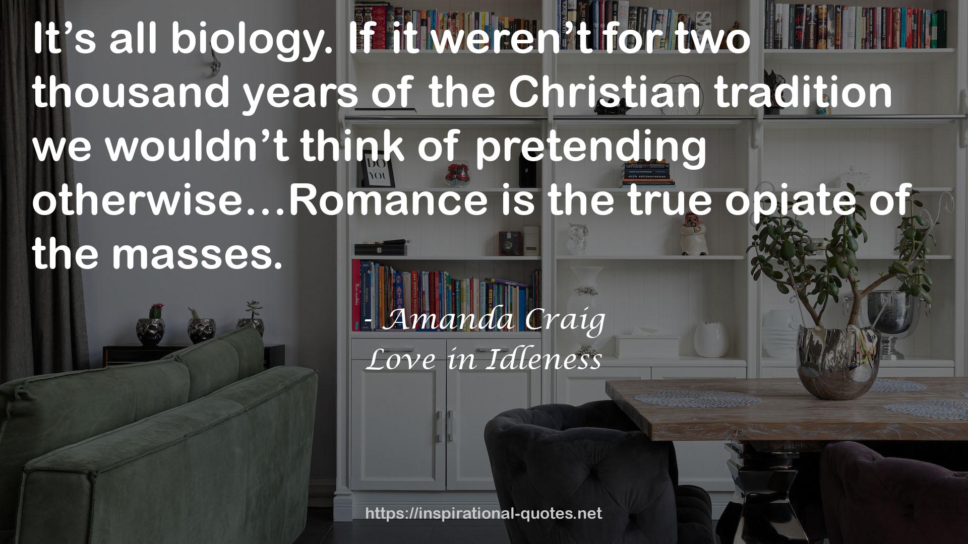 the Christian tradition  QUOTES