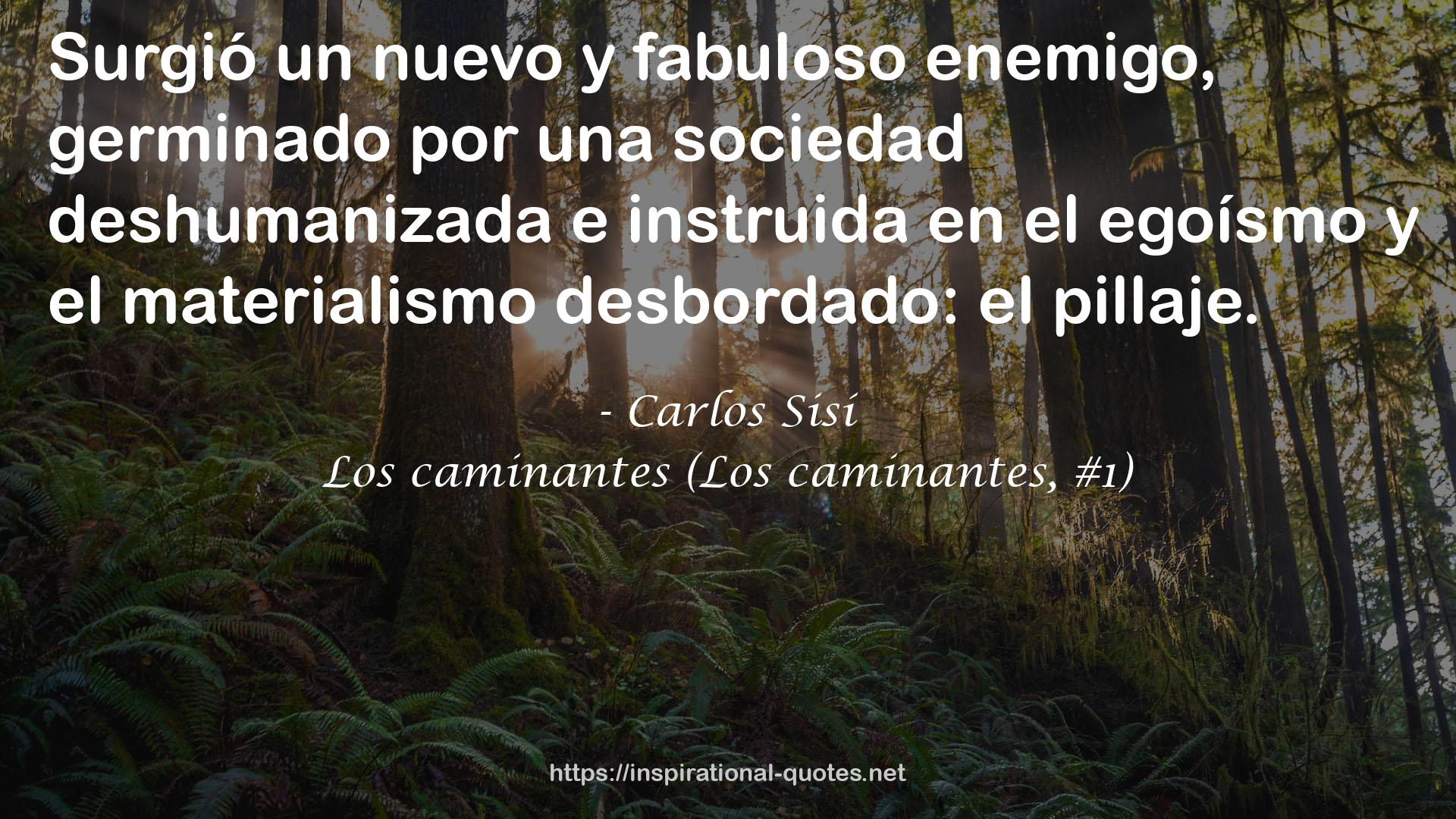 Los caminantes (Los caminantes, #1) QUOTES