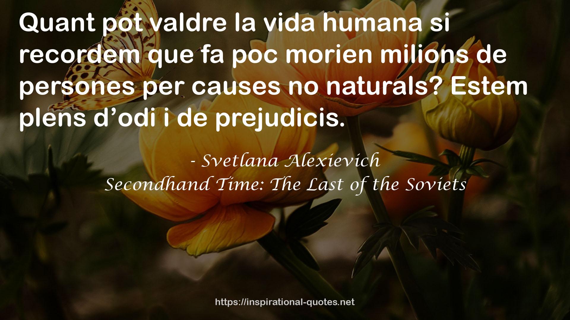 Svetlana Alexievich QUOTES