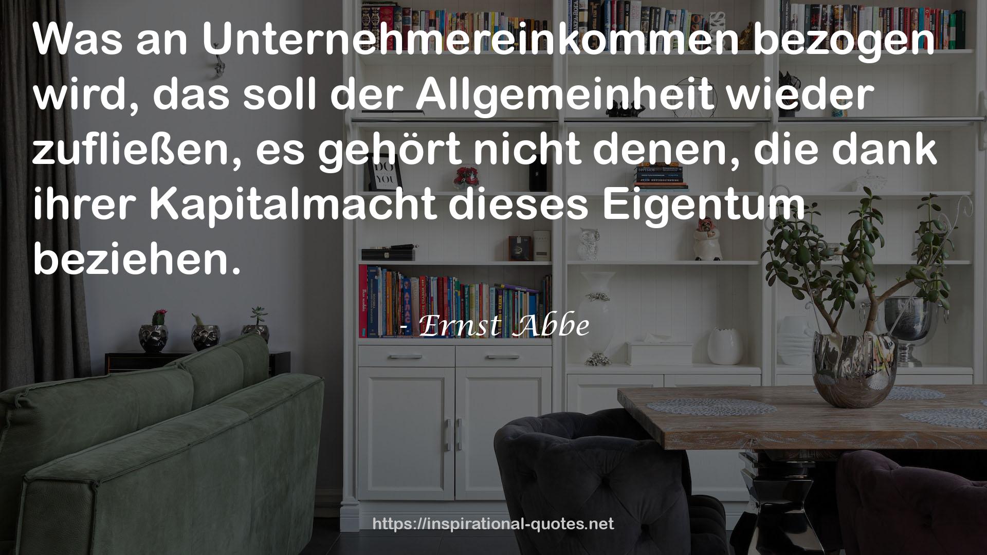 Ernst Abbe QUOTES