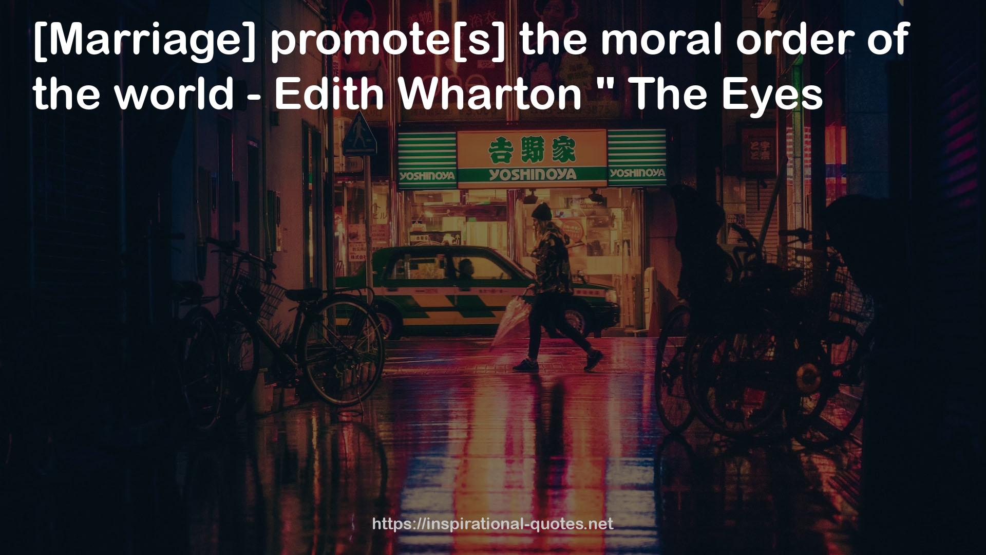 Edith Wharton  QUOTES