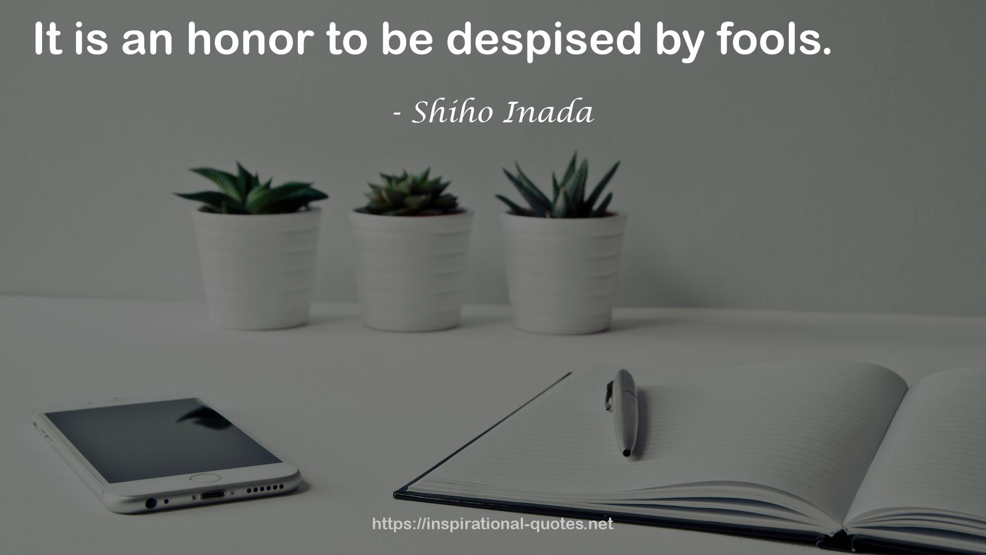 Shiho Inada QUOTES