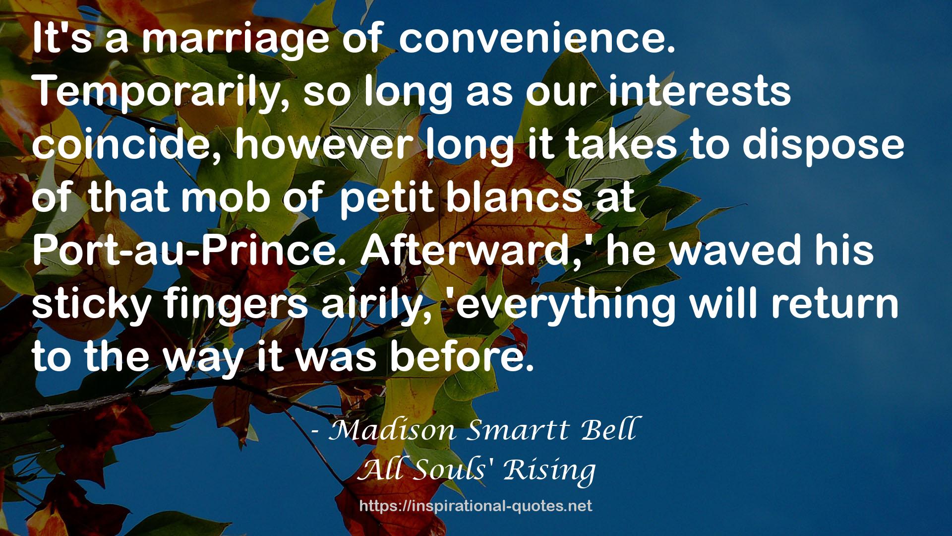 Madison Smartt Bell QUOTES