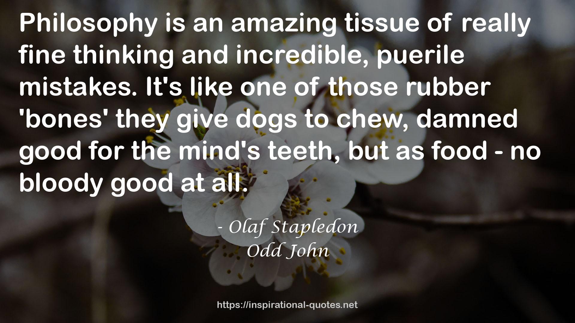 Olaf Stapledon QUOTES