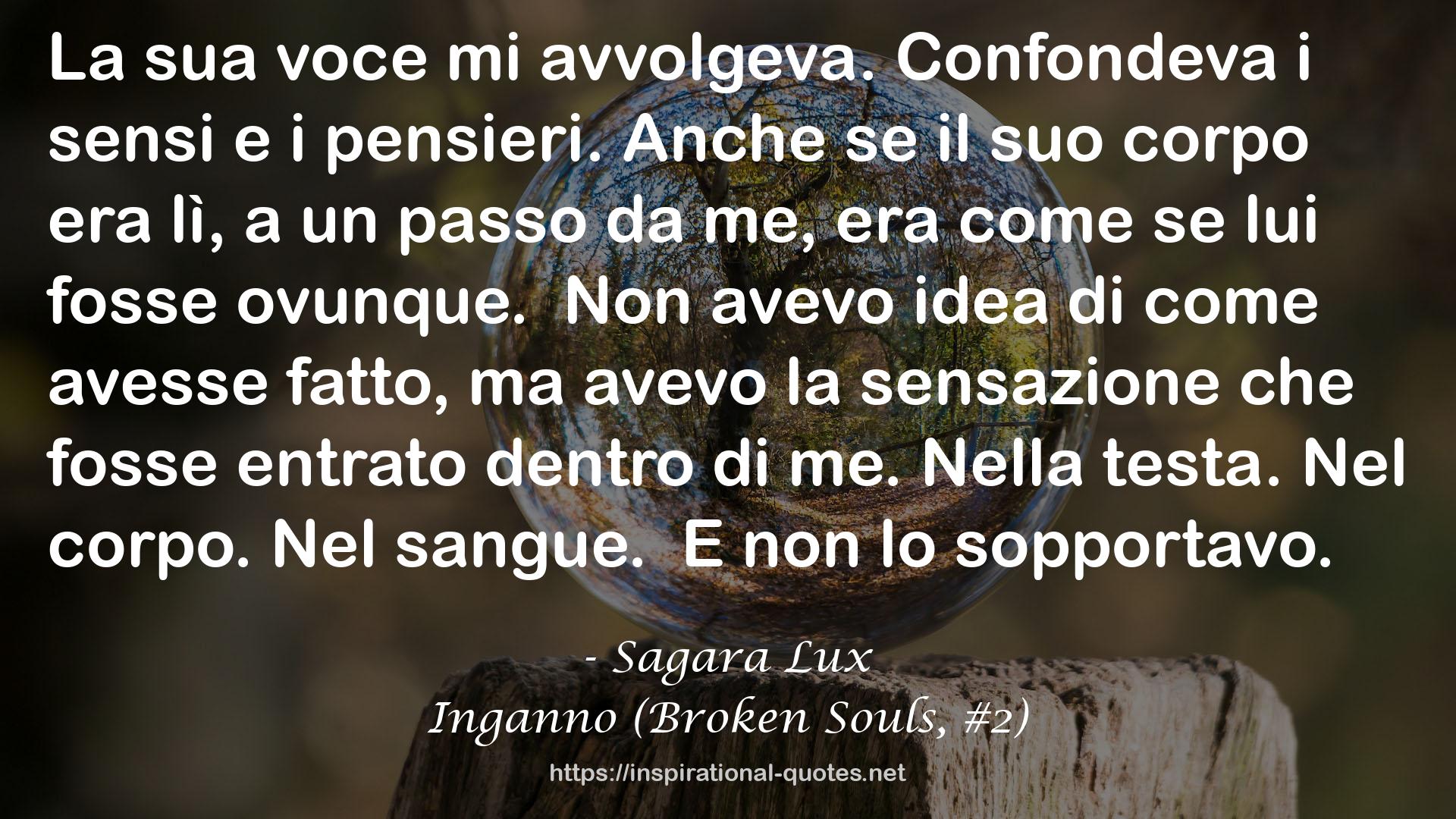 Inganno (Broken Souls, #2) QUOTES