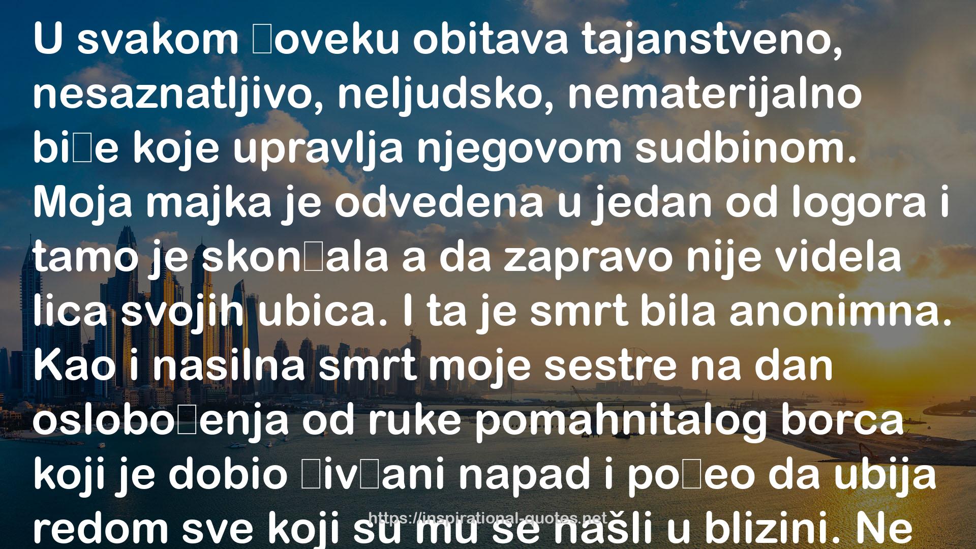 Kuća sećanja i zaborava QUOTES