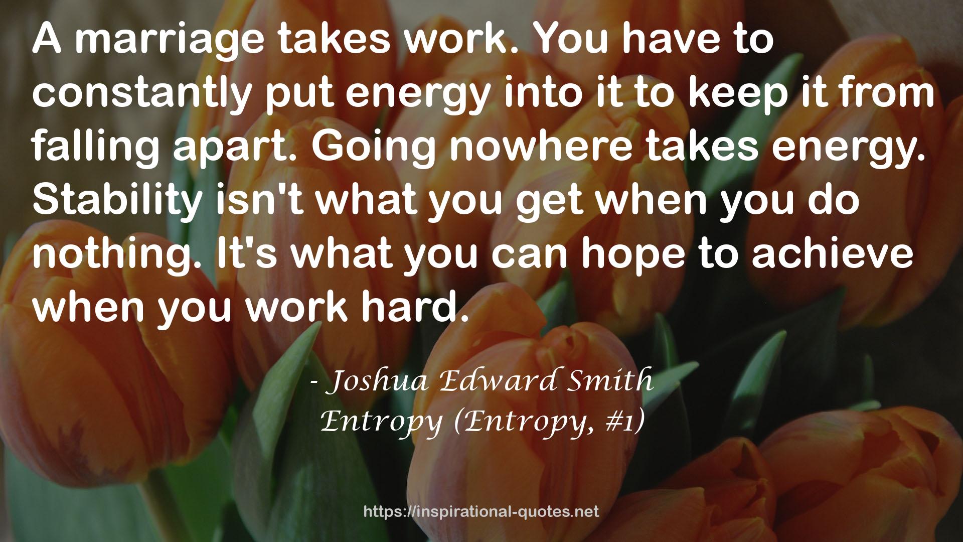 Entropy (Entropy, #1) QUOTES