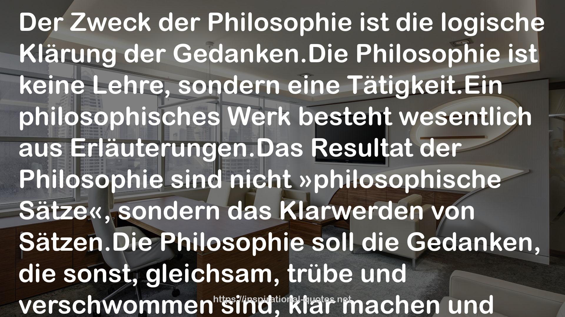 und  QUOTES