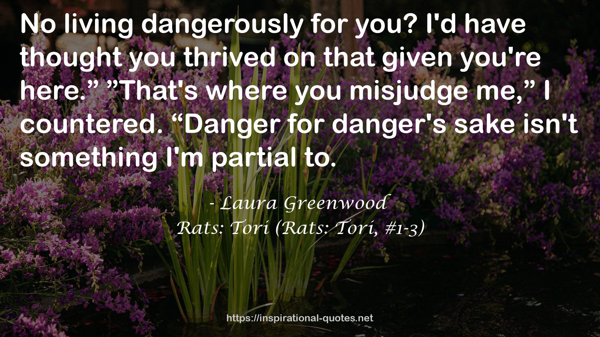 Rats: Tori (Rats: Tori, #1-3) QUOTES