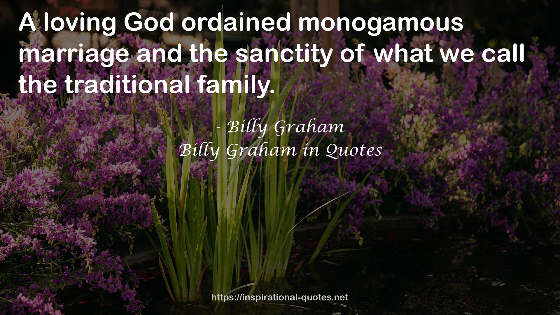 Billy Graham QUOTES