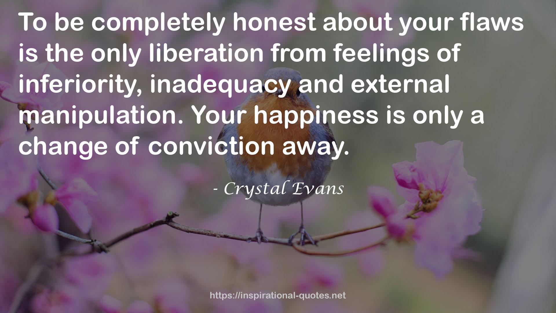 Crystal Evans QUOTES