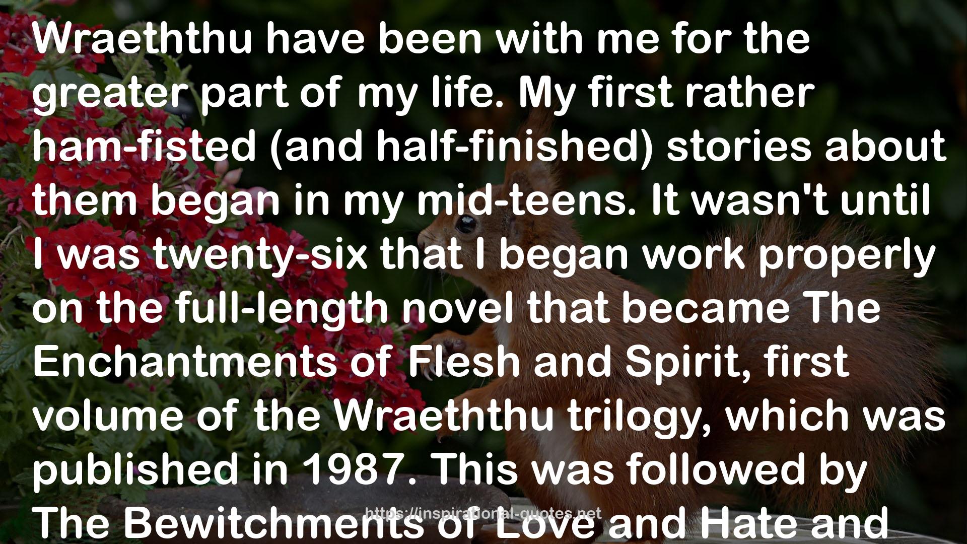 Para Imminence: Stories of the Future of Wraeththu (Wraeththu Mythos) QUOTES