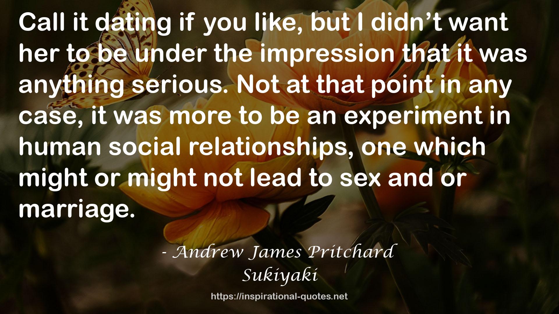 Andrew James Pritchard QUOTES