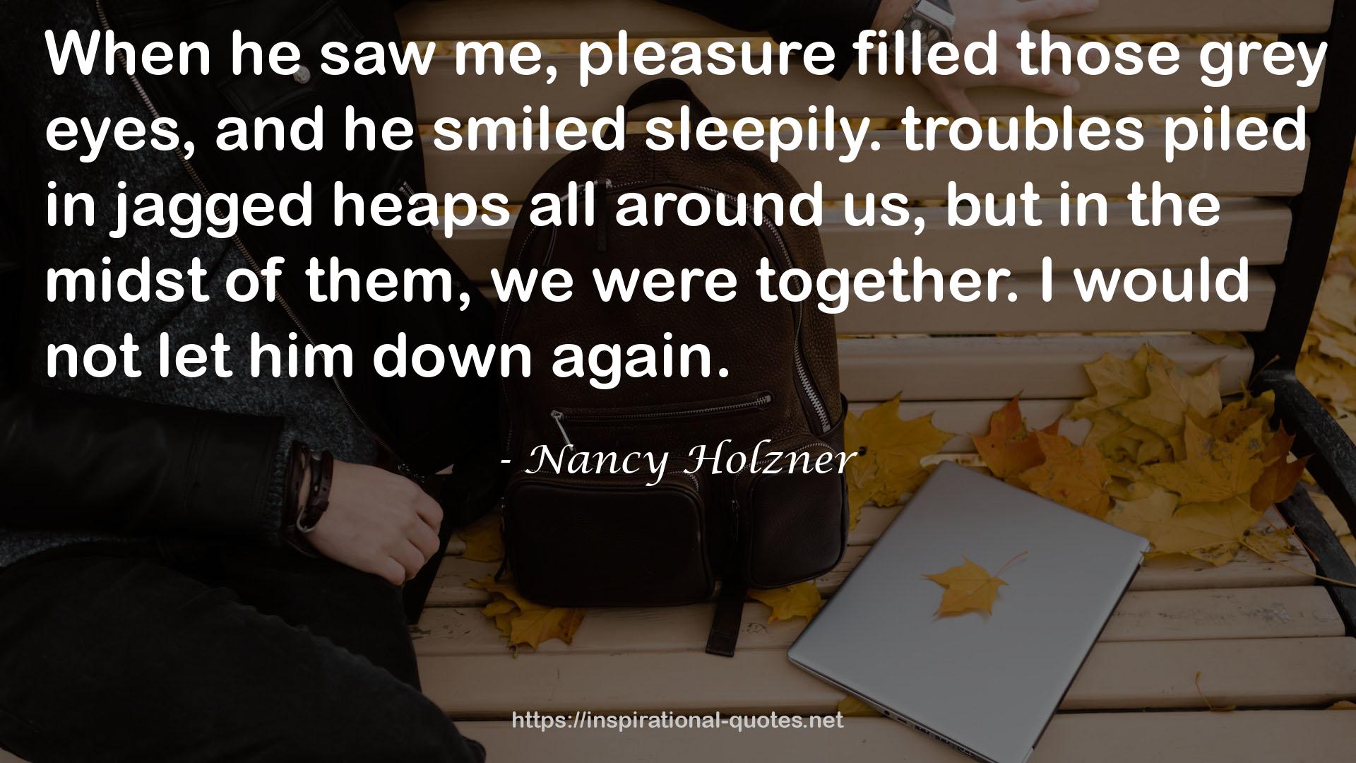 Nancy Holzner QUOTES