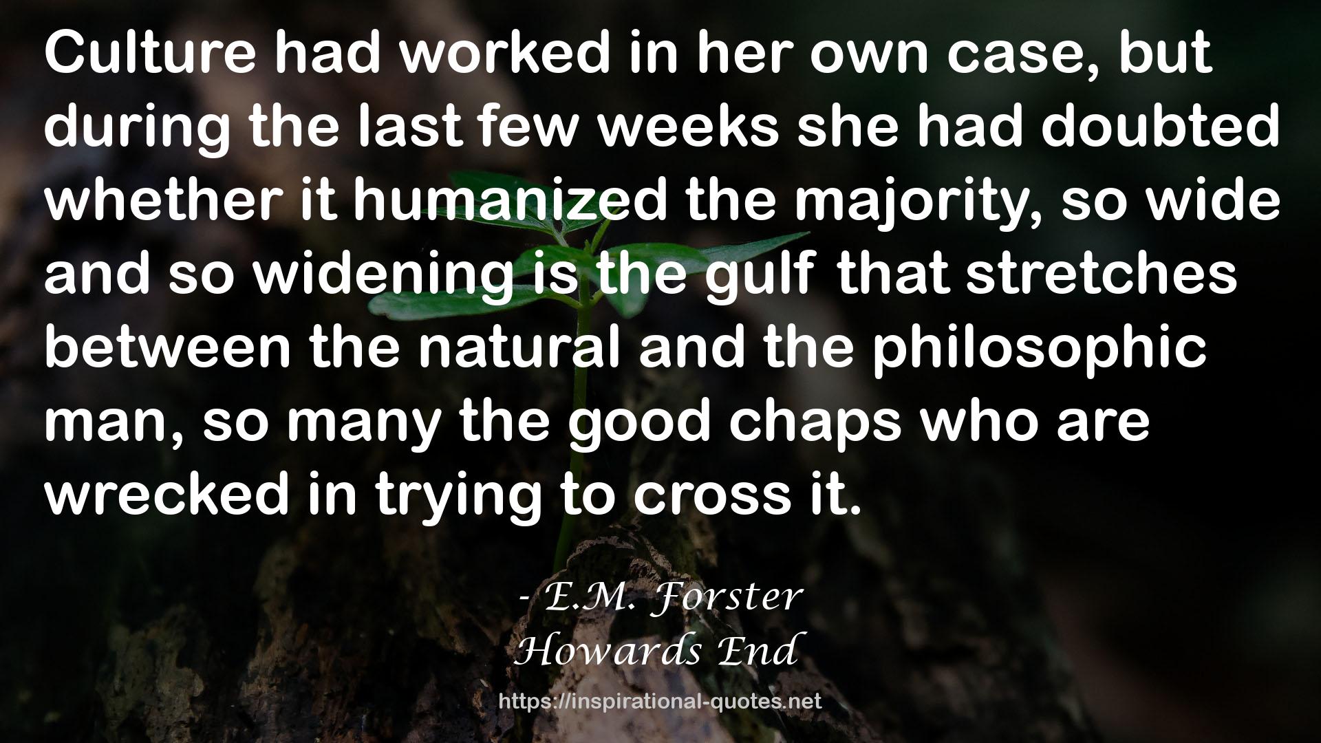 Howards End QUOTES