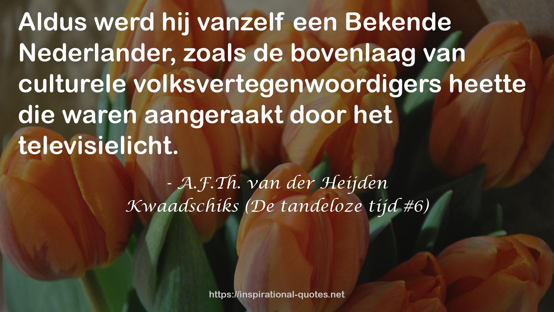 Kwaadschiks (De tandeloze tijd #6) QUOTES