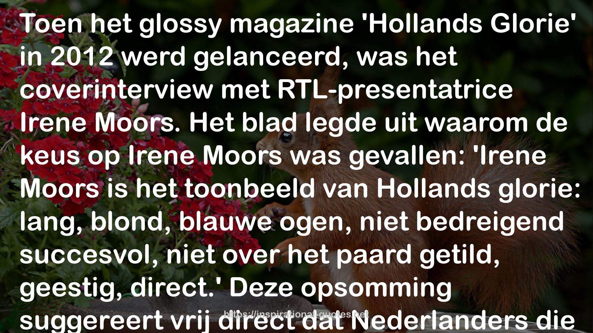 Nederland mijn vaderland QUOTES