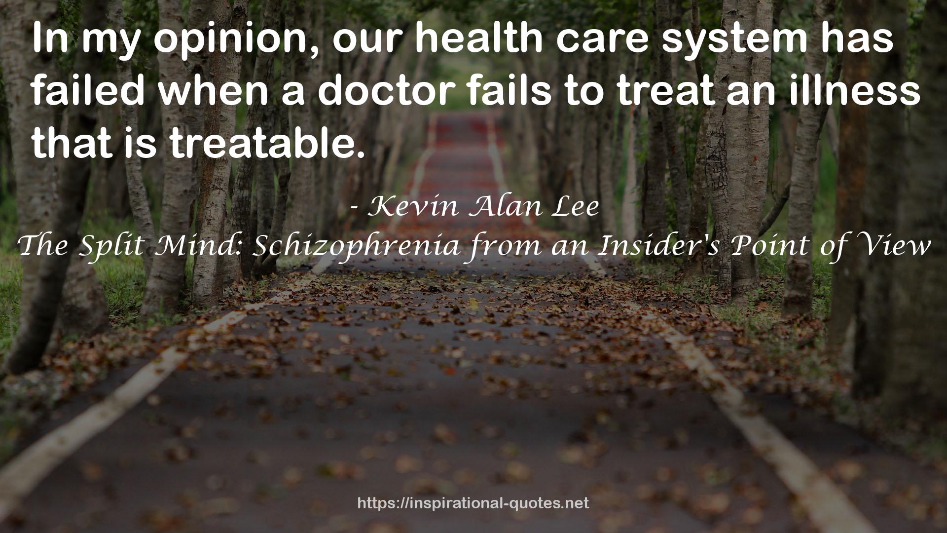 our health care system  QUOTES