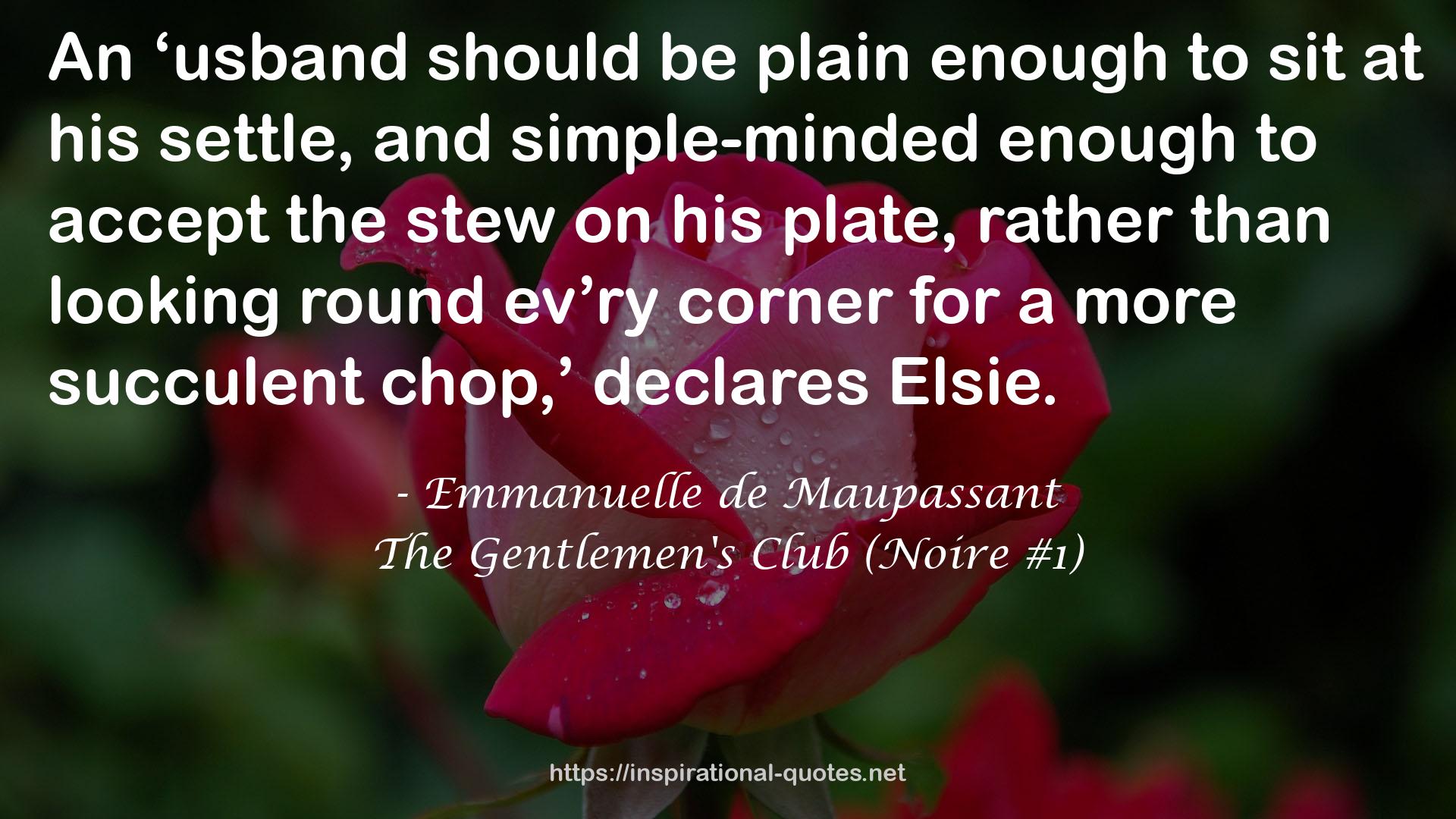 Emmanuelle de Maupassant QUOTES