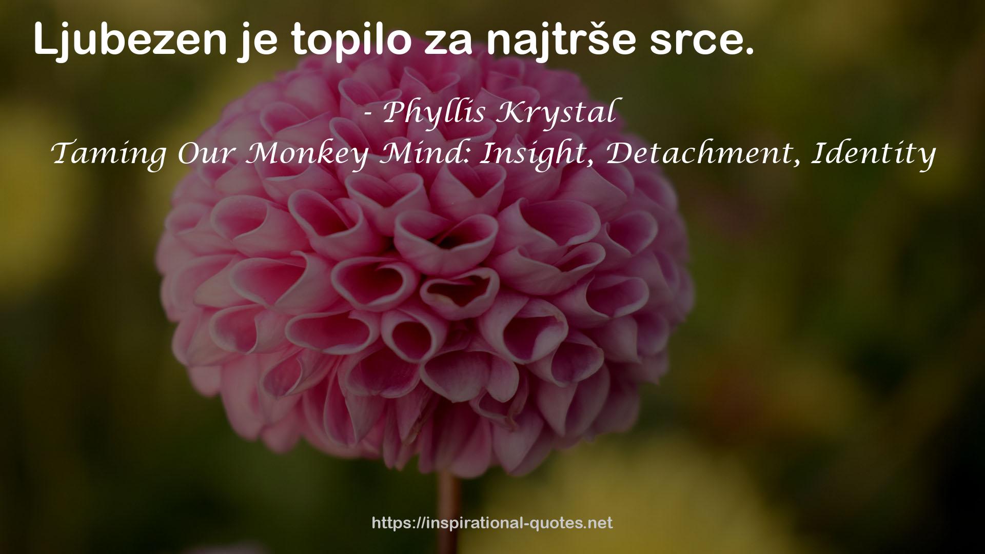 Phyllis Krystal QUOTES