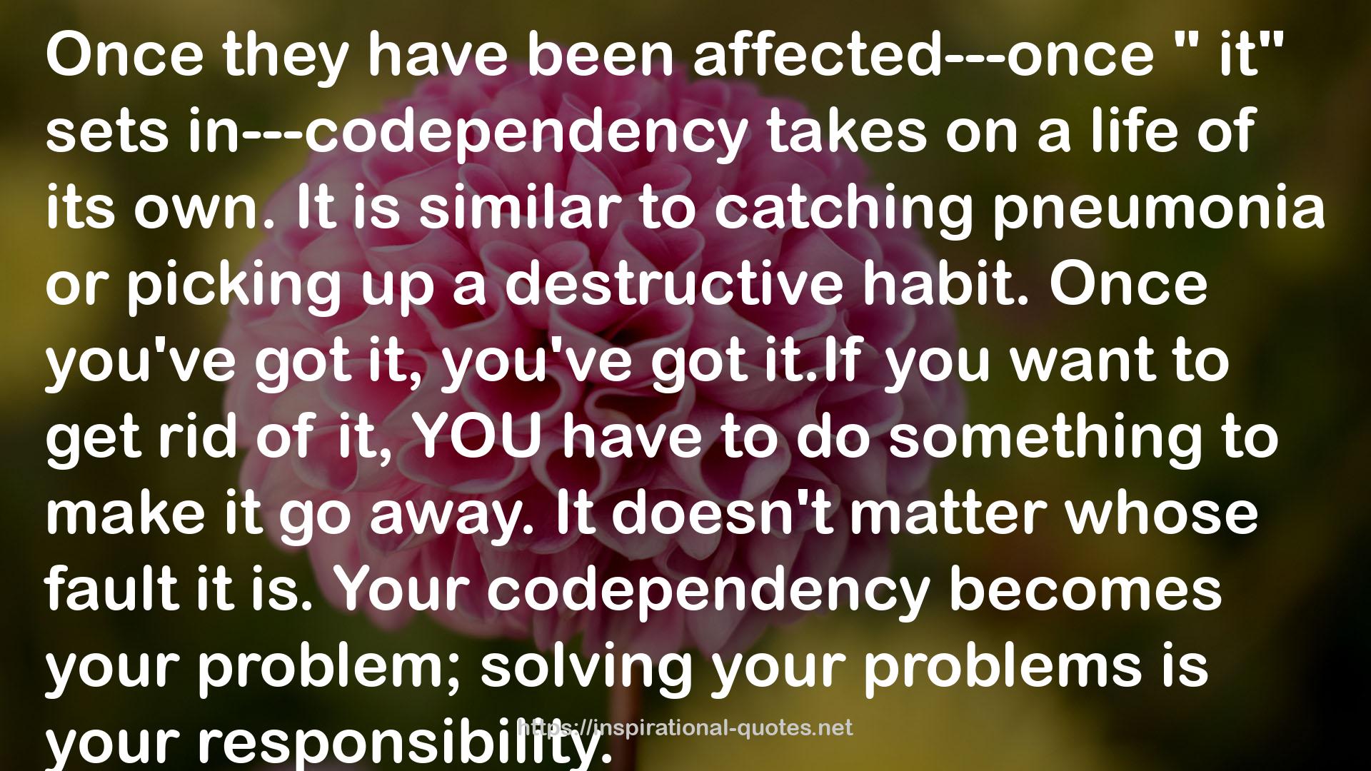 codependency  QUOTES