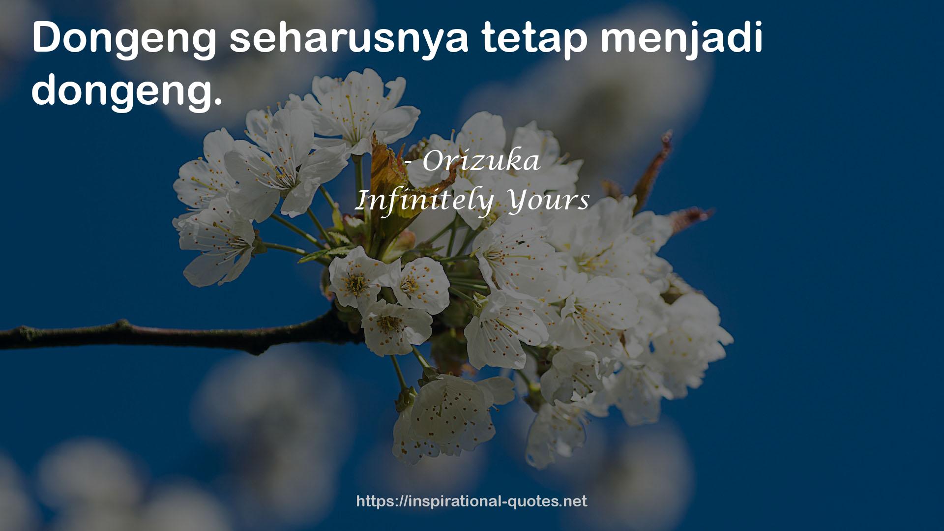 Infinitely Yours QUOTES