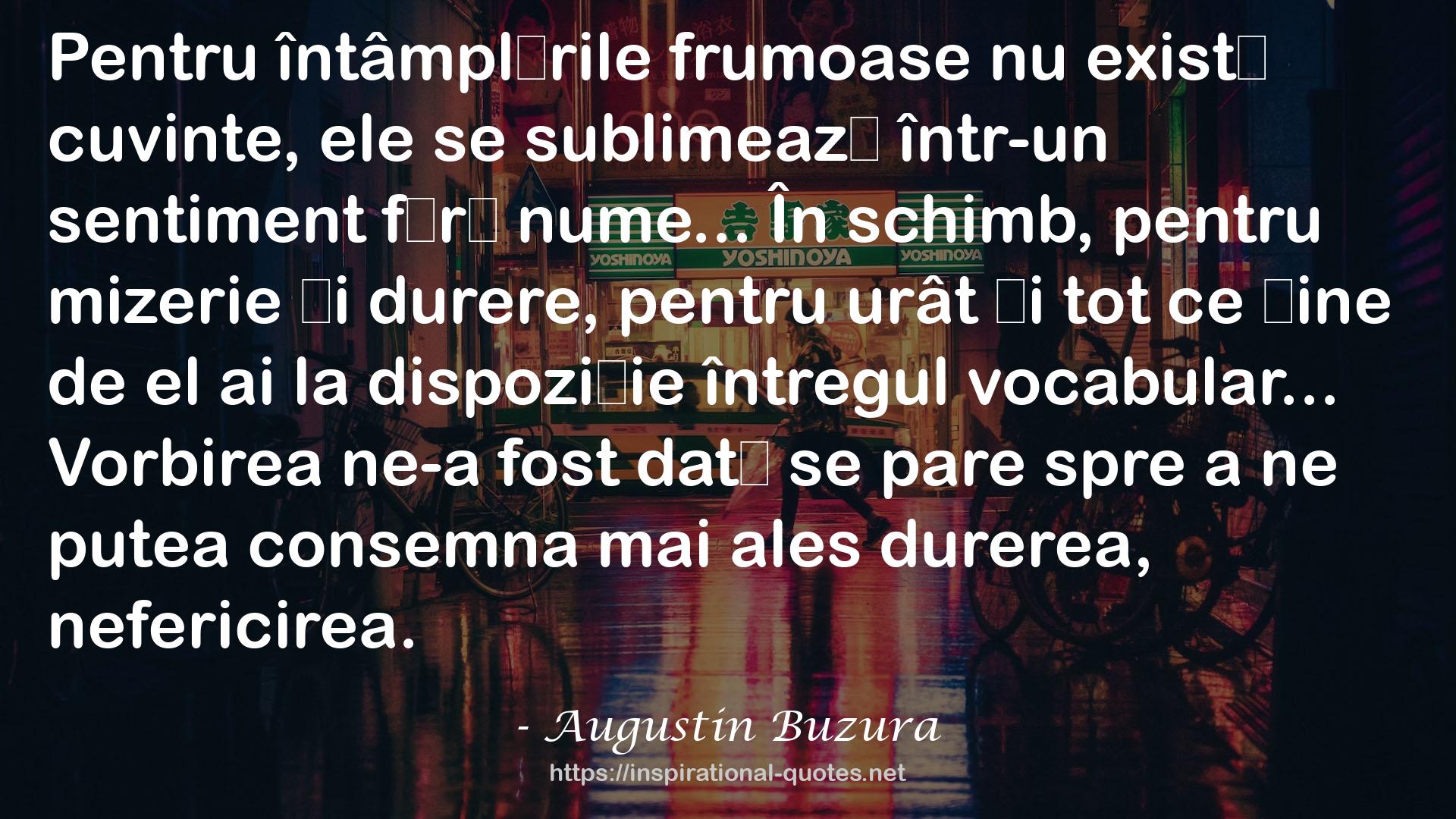 Augustin Buzura QUOTES