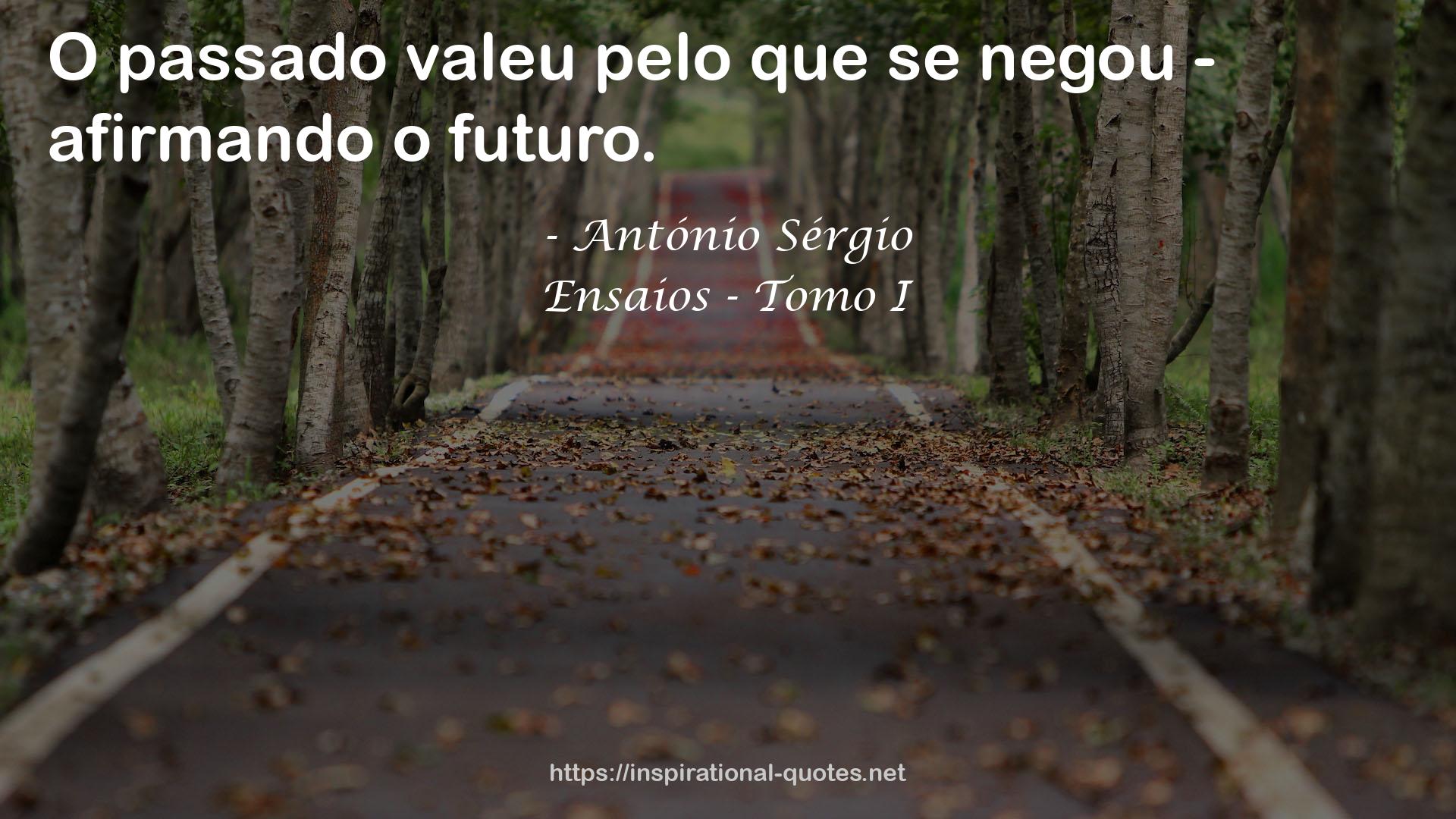 Ensaios - Tomo I QUOTES