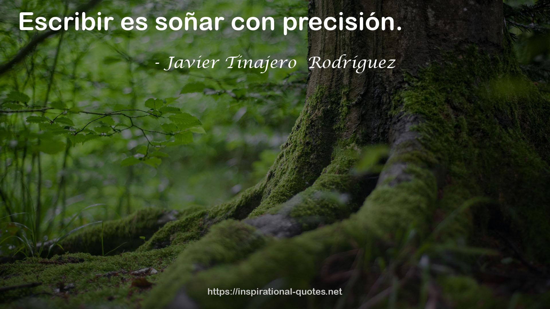 Javier Tinajero  Rodríguez QUOTES