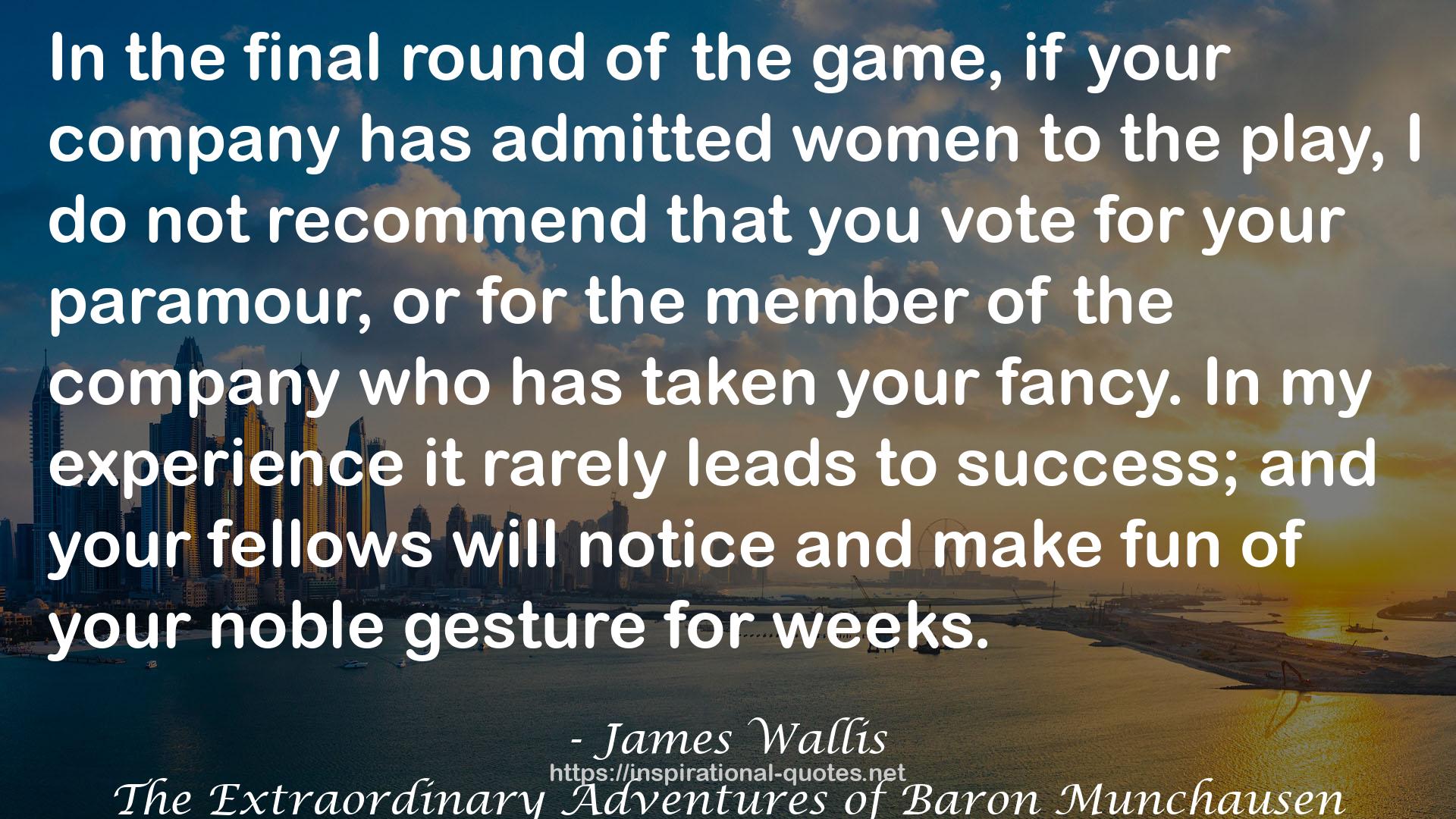 James Wallis QUOTES