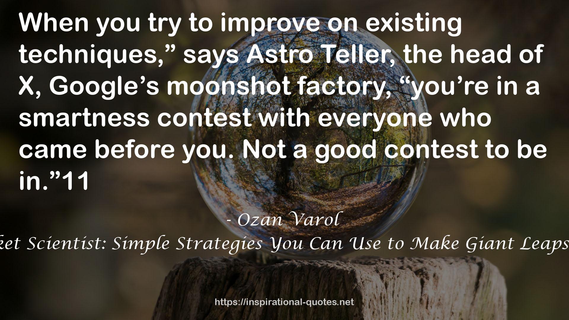 Ozan Varol QUOTES