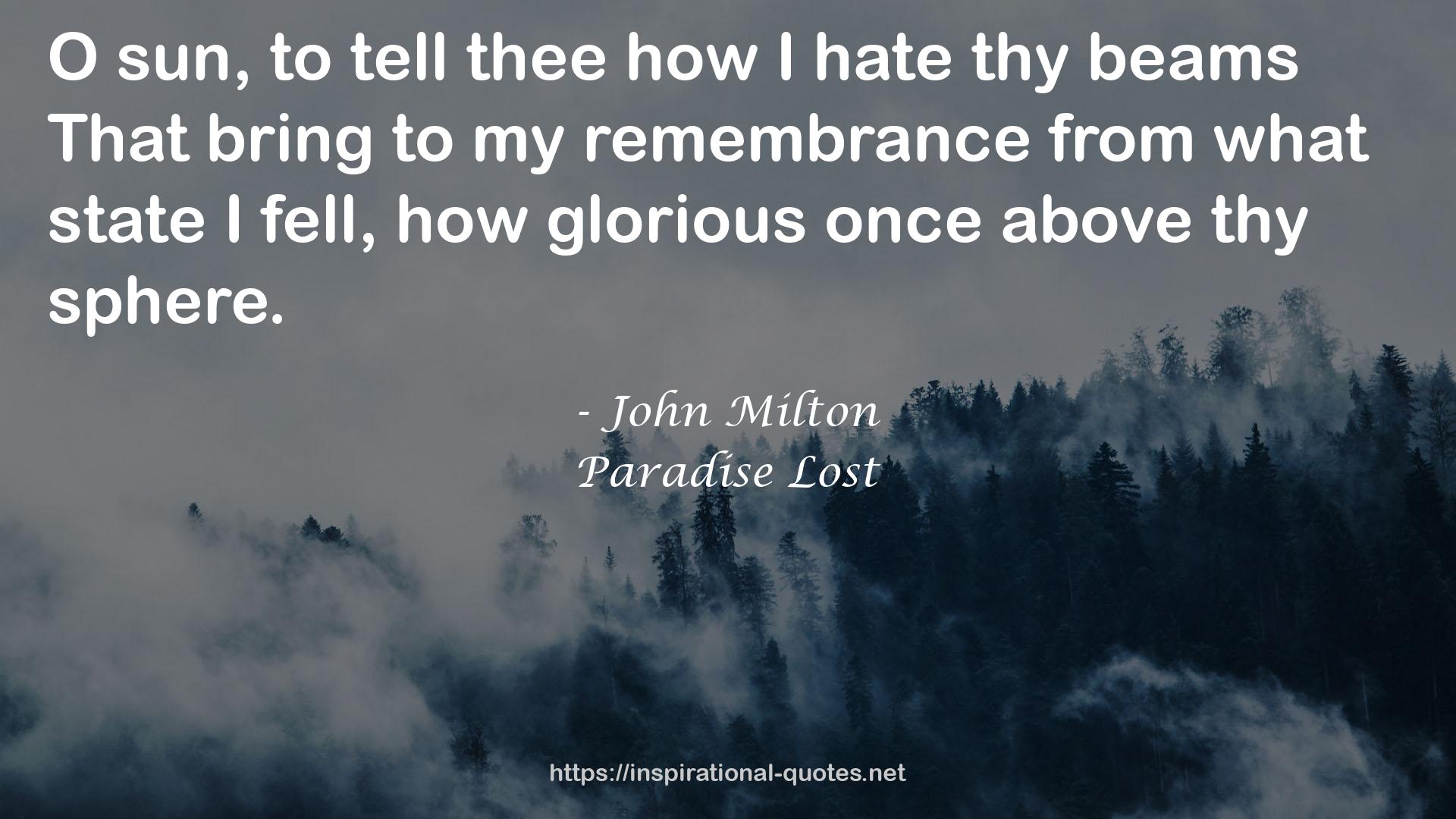 John Milton QUOTES