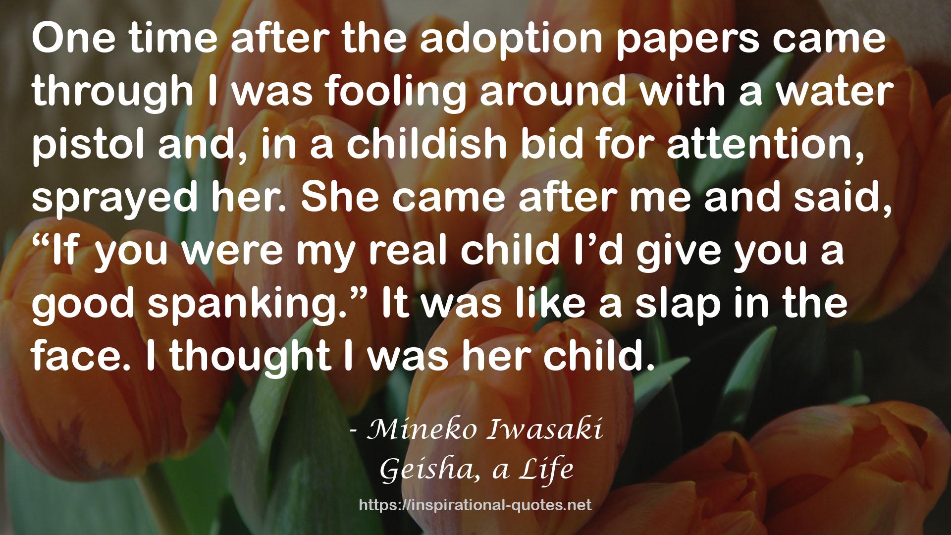 Mineko Iwasaki QUOTES