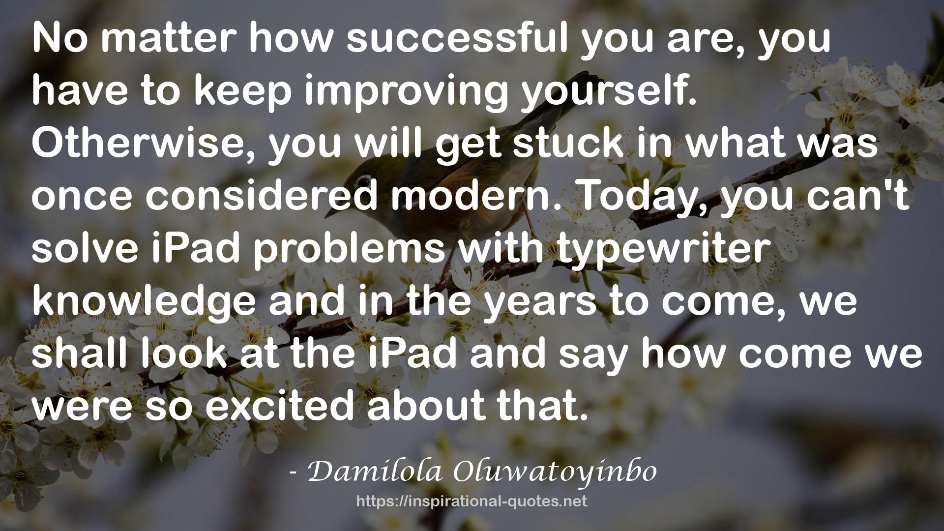 Damilola Oluwatoyinbo QUOTES