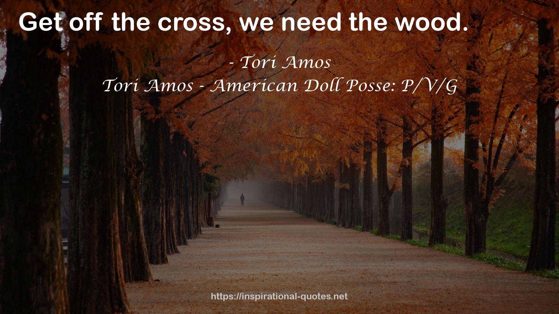 Tori Amos - American Doll Posse: P/V/G QUOTES