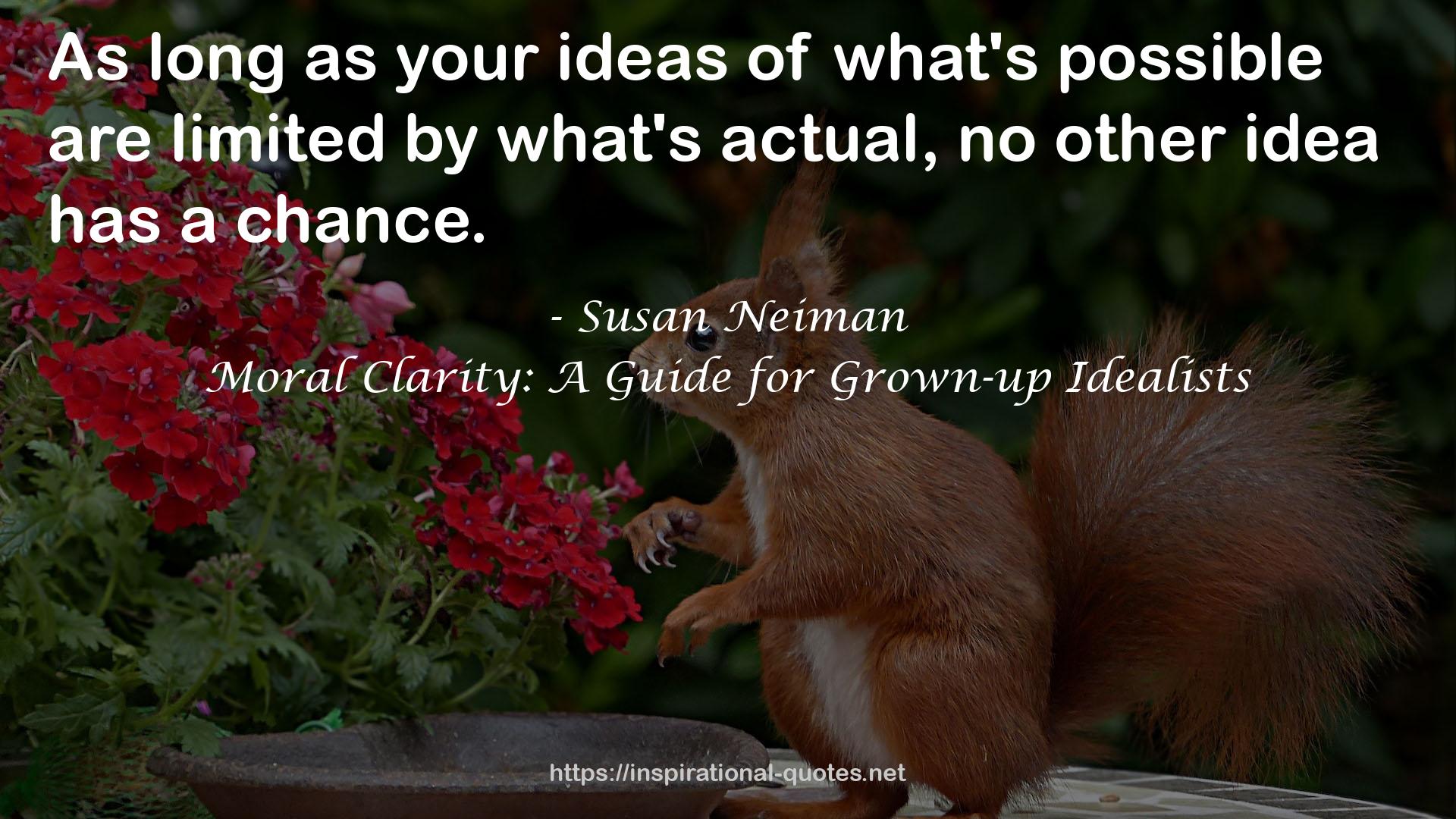 Susan Neiman QUOTES