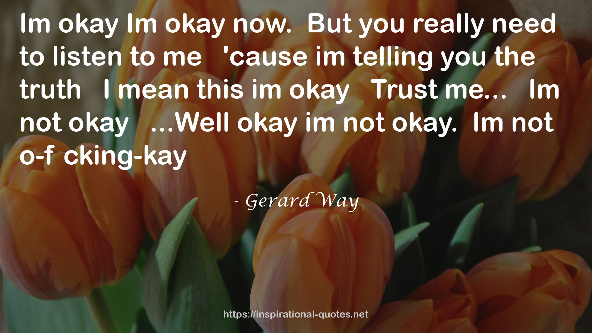 Gerard Way QUOTES