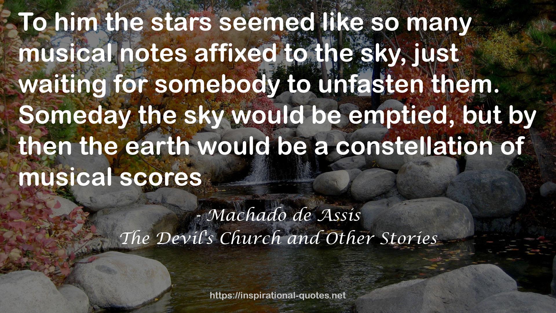 The Devil's Church and Other Stories QUOTES