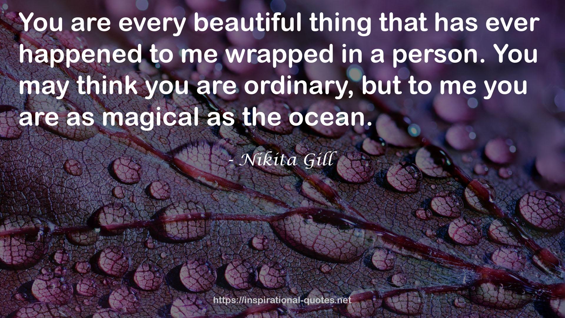 Nikita Gill QUOTES